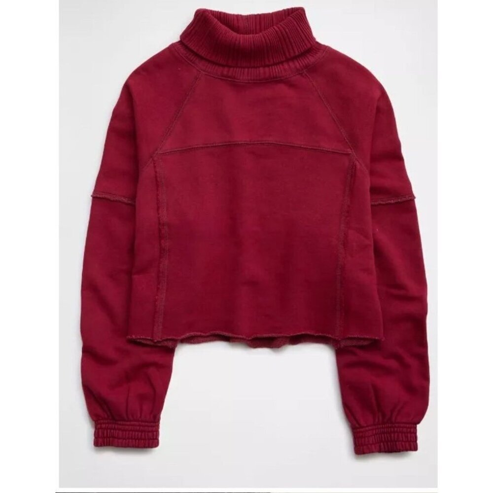 NWT Aerie New Heights Turtleneck Sweater Size L